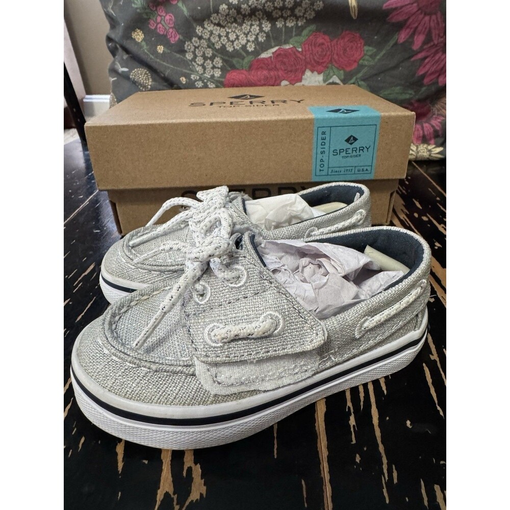 sperry seabright jr metallic toddler baby girl size 5m
